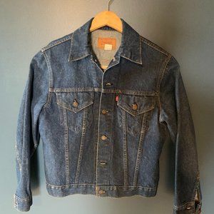 Vintage Levis Denim Jacket Trucker Size 38